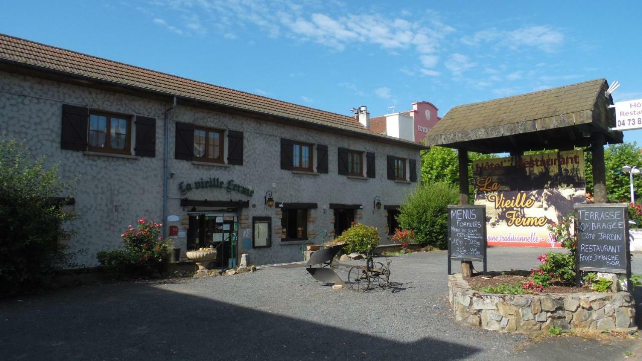 Hotel La Vieille Ferme à Les Ancizes-Comps Extérieur photo